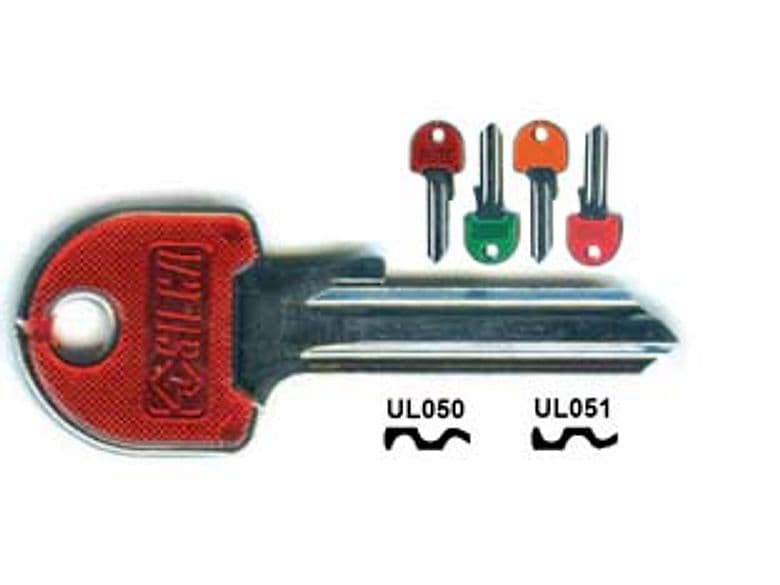 Chiavi per Cilindri Universal 5 Spine Grandi UL050SLSL Dx Slim 10 Pezzi - 2