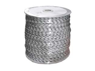 Corda Treccia Bianca con Segnalino Ø 20 mm Peso Circa 320 g al m 16 Chilo - 2