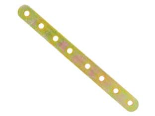 Lastrina di Giunzione Dritta Forata ART.778 206 MMX20 Spessore 2,5 50 Pezzi - 2