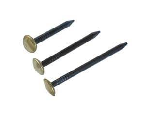 Chiodi Acciaio Testa Ottone 2 MMX40 in CONF.100 Pz. 10 Scatola - 2