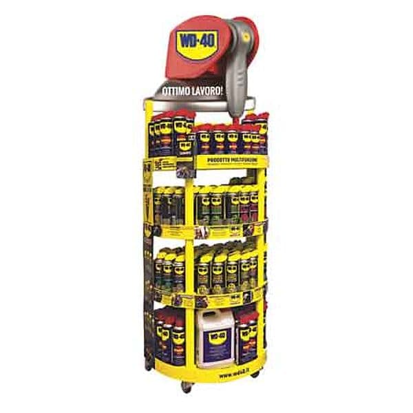 Espositore da Terra Universal con Specialist Wd 40 Vuoto 165 Posti - 2