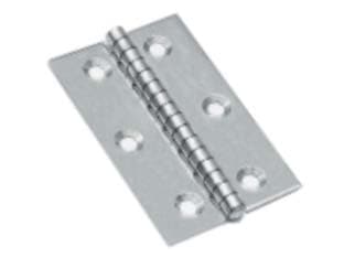 Cerniere Piane in Acciaio Inox Perno Fisso 40 MMX30X1,5 25 Pezzi - 2