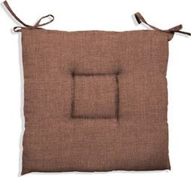 Cuscino Creta 40 x 40 x 5 cm Marrone 1551 Gemitex 12 Pezzi - 2