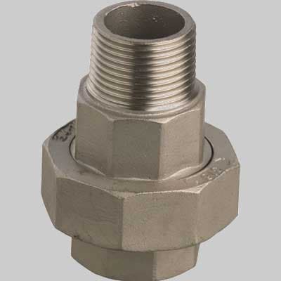 Bocchettone Conico Filettato M F Dritto in Acciaio INOX ½ Made in Italy - 2