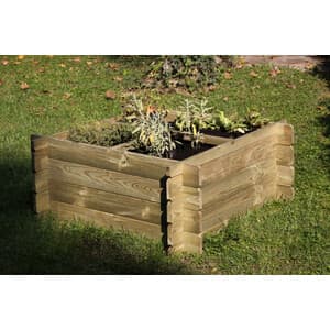 Ortiera in Legno da Appoggio 100 x 100XH42 Cm Alce Srl - 2