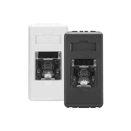 Presa Telefonica RJ11 System Bianco Gewiss - 2