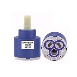 Cartuccia Ricambio Miscelatore Rubinetto 35 mm Bassa Senza Distributore - 2
