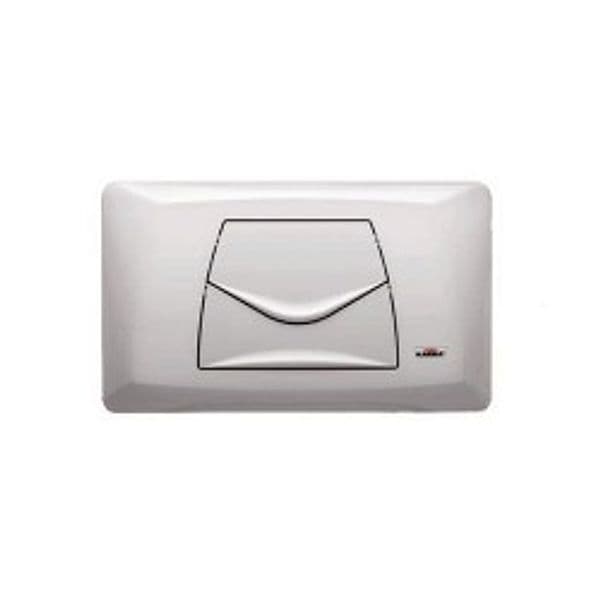 Placca di Comando Bianca Serie Duo Classic 306400 Kariba