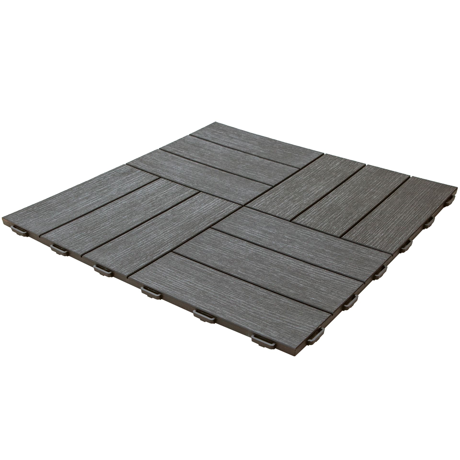 Piastrella Pavimento in Polipropilene 56 x 56 cm Effetto Legno P56PQMS 14 - 2