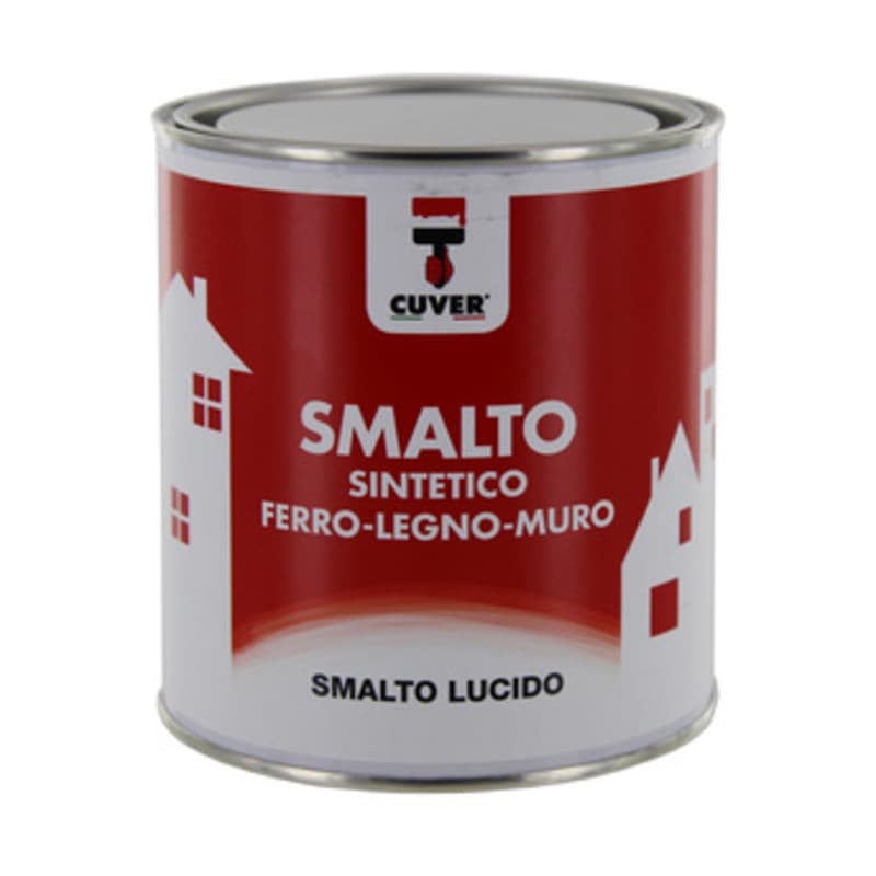 Smalto Cuver 0,375 l Marrone N.77 Colorificio I.co.ri.p 6 Pezzi - 2