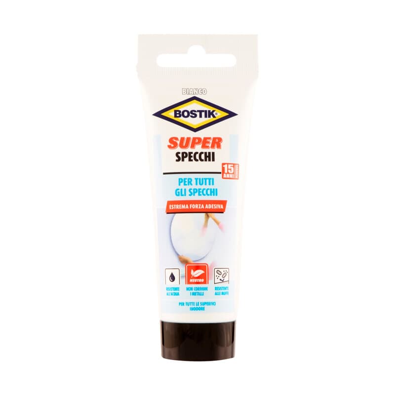 Bostik Super Specchi 100 g Tubo 12 Pezzi - 2
