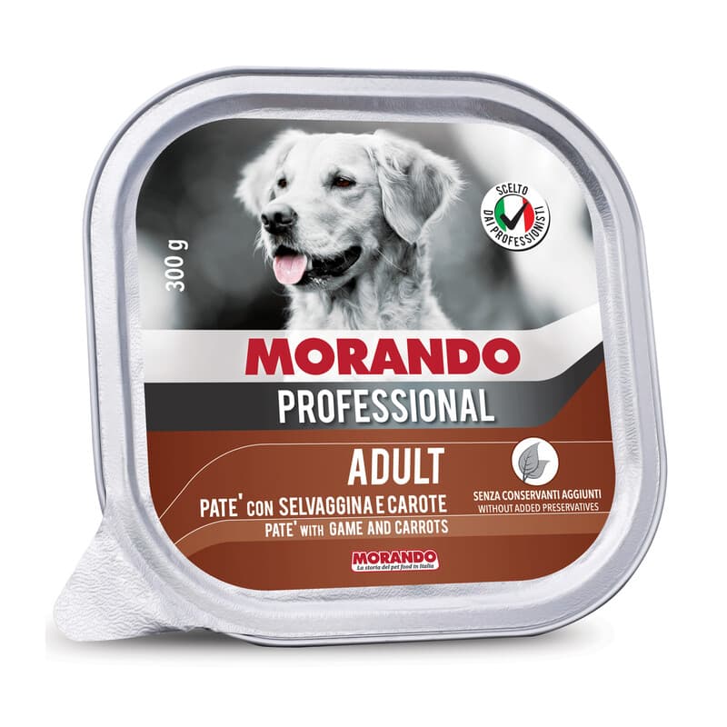 Cibo Cane Morando Vsc 300 g Pate Selvagg Carote 18 Pezzi - 2