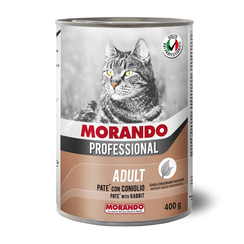 Cibo Gatto Morando Latt 400 g Pat Coniglio 24 Pezzi - 2
