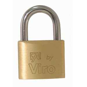 Lucchetto Ott Rettangolare 70 mm 6,0 Blister Bl Viro 557 - 2