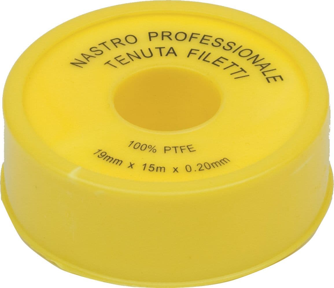 Nastro Teflon Prof da 19 x 0,2 mm Rotolo 15 m* Amaflex 5 Pezzi - 2