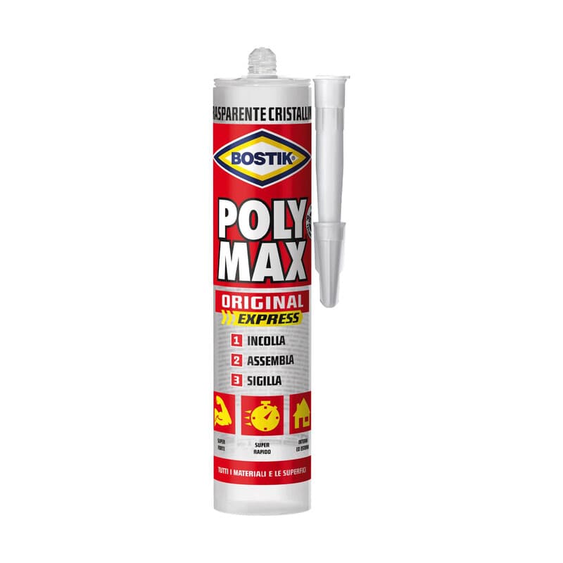 Bostik Polymax Cristal Express 300 g Cartuccia - 2