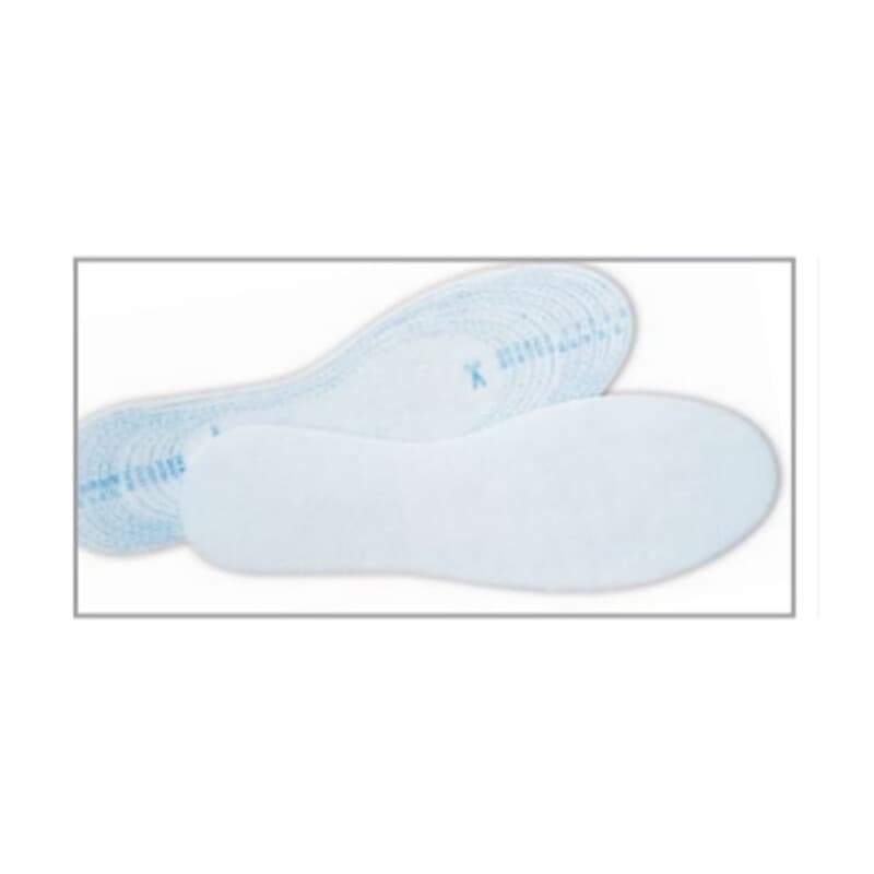 SOLETTE DX-SX FELTRO MISURA DA 36 A 46- 24,0 paia - 2
