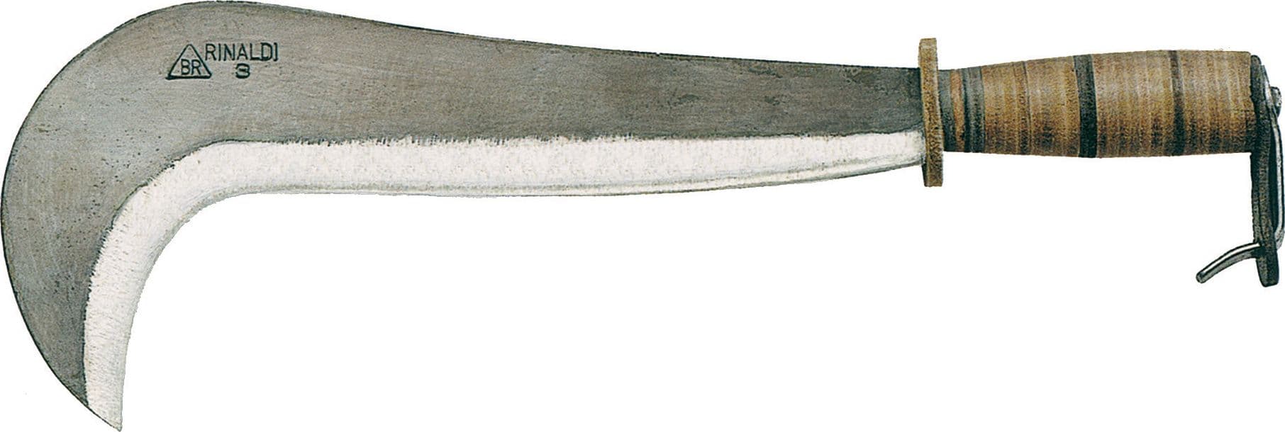 Roncola Rinaldi con Man Cuoio e Protez 45 cm 104 x 3 - 2