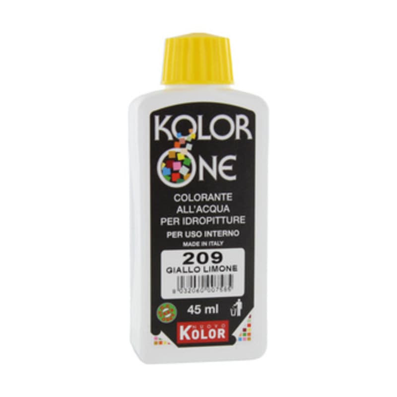 Colorante Kolor One 45 ml Giallo Limone 209 12 Pezzi - 2