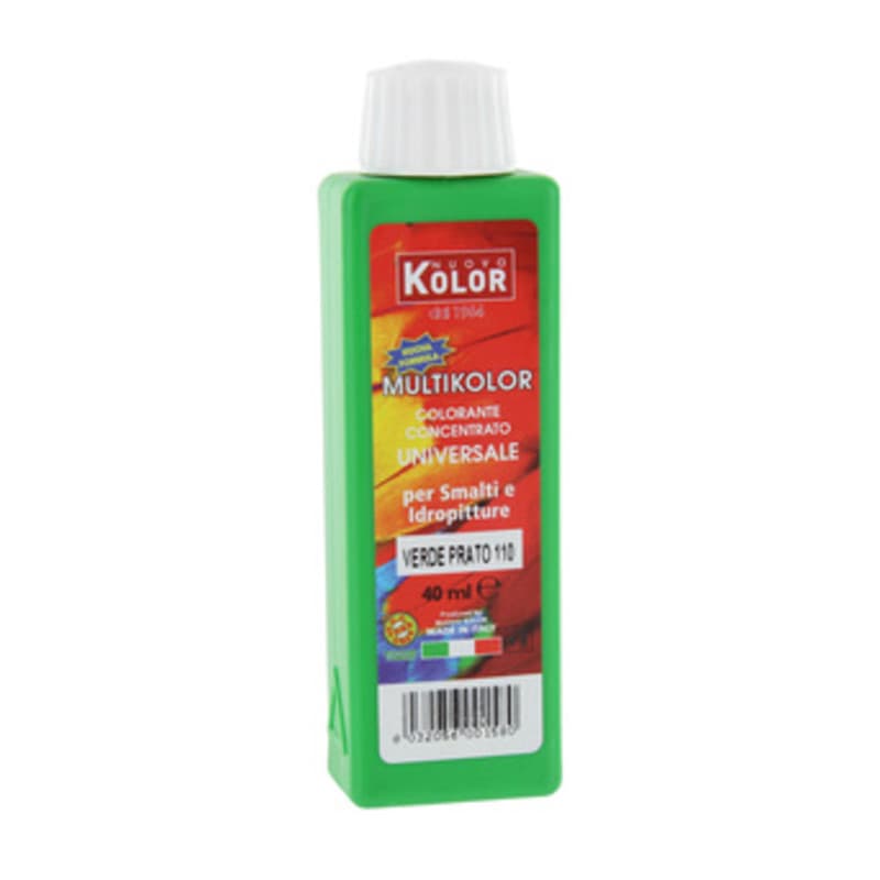 Colorante Universale 40 ml Verde Prato 110RL 12 Pezzi - 2