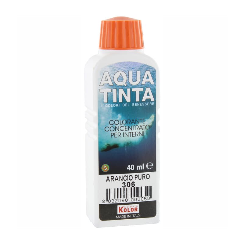 Aquatinta per Interni 40 ml Arancio 306 10 Pezzi - 2