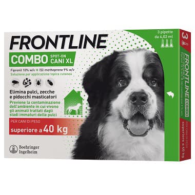 Combo 40 60 kg Cani Xl 3 Pipette Frontline - 2