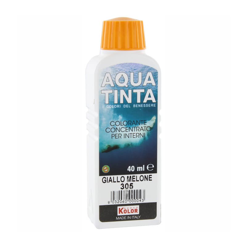 Aquatinta per Interni 40 ml Giallo Melone 305 10 Pezzi - 2
