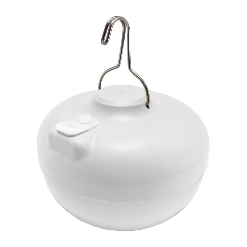 Lampada da Esterno Cherry Batt Ricar Telec Bianco - 2