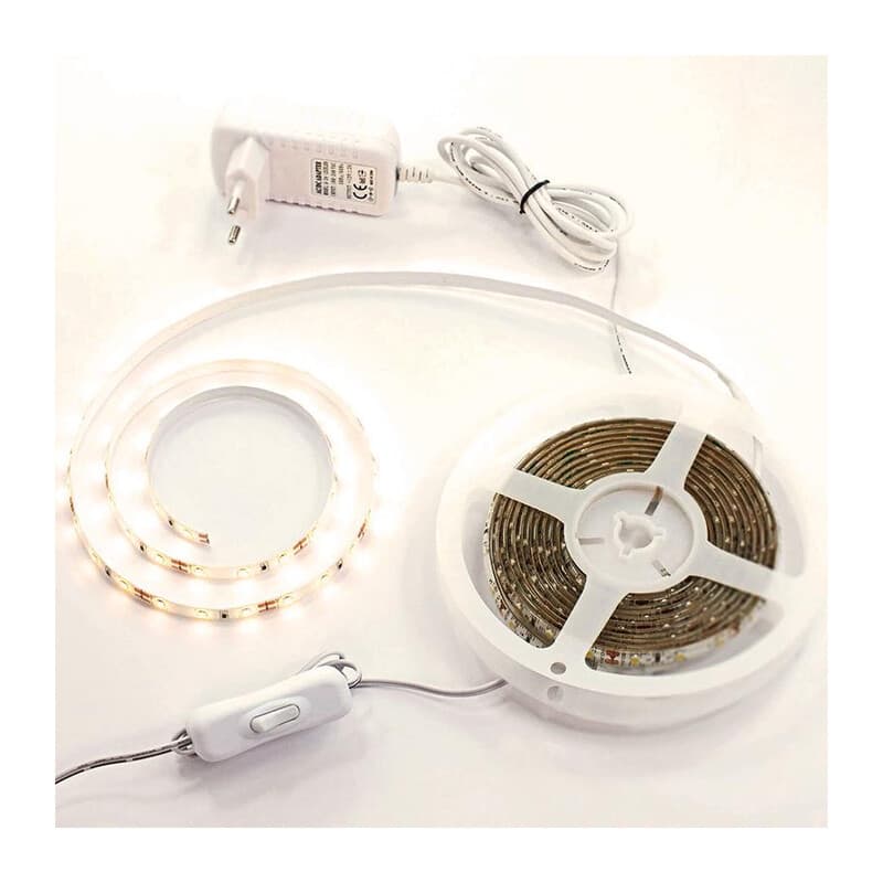 Kit Strip LED 7,2W 3 m IP54 Calda - 2