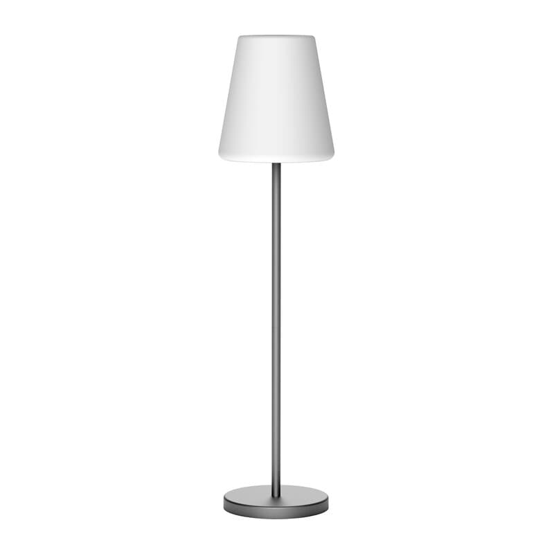 Piantana LED Solare Lola Slim 120 con Telec Grigio - 2