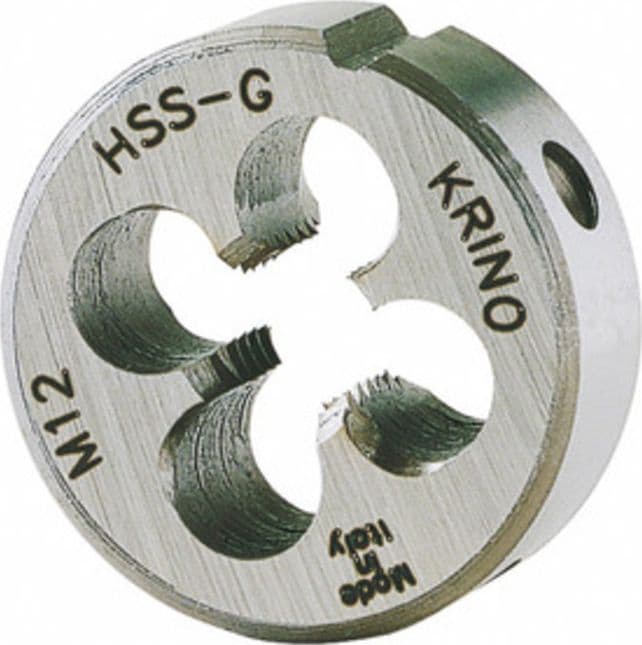 Filiera Tonda HSS M 4 Passo 0,70 Ø 20 mm Krino - 2