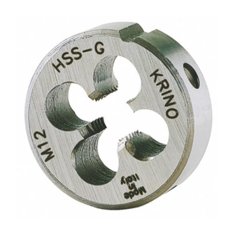 Filiera Tonda HSS M 4 Passo 0,70 Ø 20 mm Krino - 2