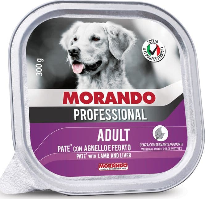Cibo Cane Morando Vsc 300 g Carni Agnel Fegato 18 Pezzi - 2
