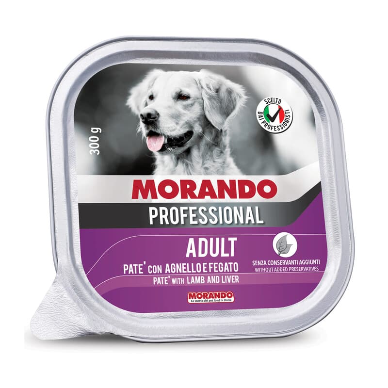 Cibo Cane Morando Vsc 300 g Carni Agnel Fegato 18 Pezzi - 2