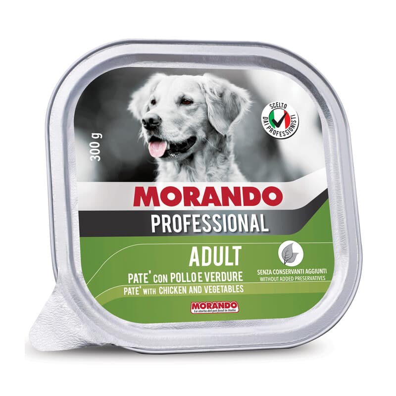 Cibo Cane Morando Vsc 300 g Carni Pol Verdure 18 Pezzi - 2