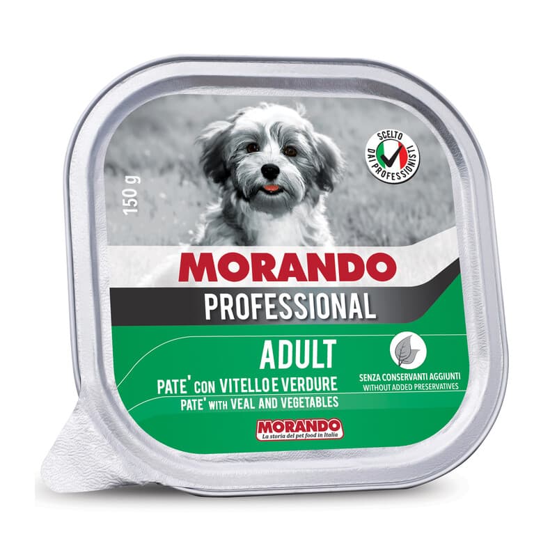 Cibo Cane Morando Vsc 150 g Vitello Verdure 22 Pezzi - 2