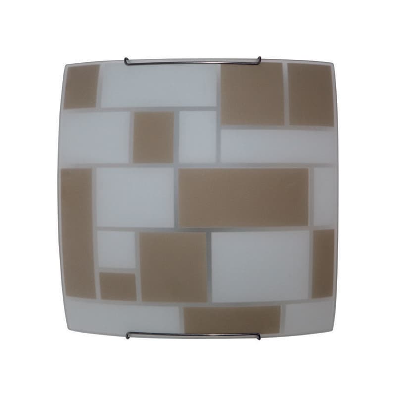 Plafoniera Dora D 30 cm 1 Luce E27 F Acc Bco Ma 4 Pezzi - 2