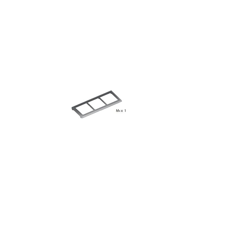 M4 x 1 x Pattumiera 3 Ante 102 x 37XH90 Cm Art Plast - 2