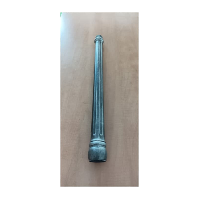 Palo Superiore x Lampione New York H 200 cm a 2 Luci Grigio - 2