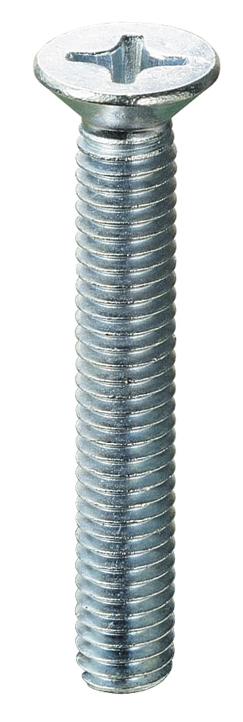 Viti a Metallo Testa Piana 3 x 20 Zinc.** Ambrovit 1000 Pezzi - 2