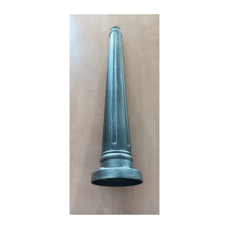 Palo Centrale x Lampione New York H 200 cm a 2 Luci Grigio - 2