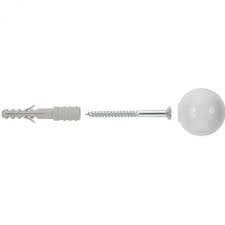 Fischer Paracolpo per Porta SA1 Bianco Fischer Italia 25 Pezzi - 2