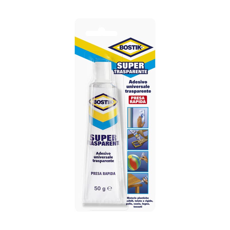 Bostik Supertrasparente 50 g 12 Pezzi - 2