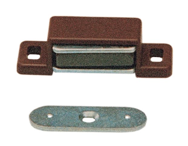Sc Chiusura Magnetica Rettangol Marrone * 5 Confezioni da 2 Pezzi - 2