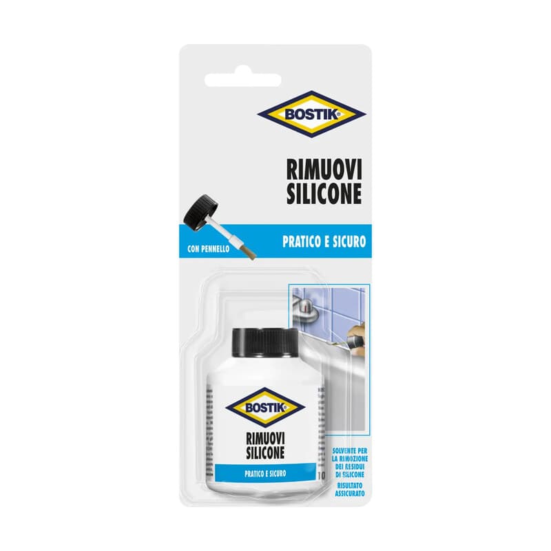 Silicone 100 ml Blister Bostik Rimuovi 12 Pezzi - 2