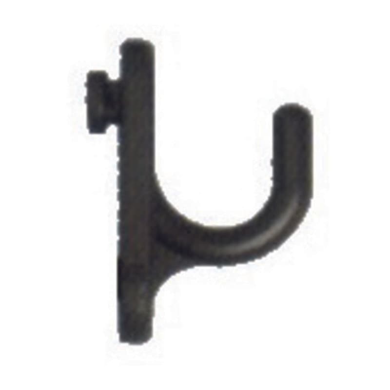 Gancio per Pannelli Forati Nylon Fig 6 Curvo 100 Pezzi - 2