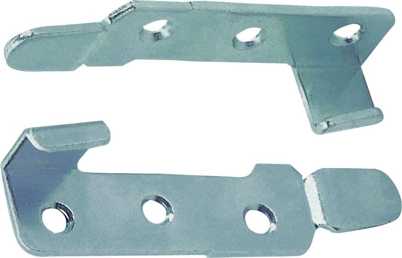 Bl Serie Ferri da Letto Brev. 95 mm Zincato Aldeghi Luigi Spa 6,0 Blister - 2