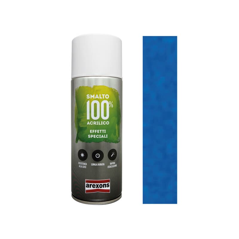 Smalto Spray Diamantato Blu 3707 6 Pezzi – Idroweb