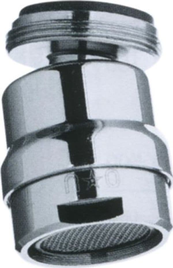 Aeratore Cromato con Snodo 24 mm x 1 m Rubinetterie Associate - 2