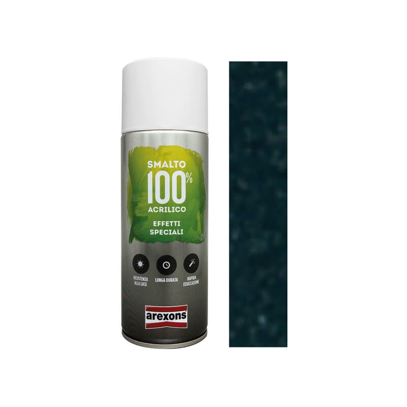 Smalto Spray Diamantato Nero 3708 6 Pezzi - 2